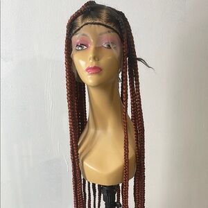 Braided Wig in Rich Brown